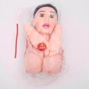 Sex Doll Lovely Silicone 160Cm Male Adult Love Black Custom White Steel Penis Eyes Stainless TimeInflatable doll by automaticwoman